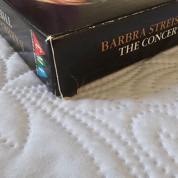 Barbra Streisand "The Concert" VHS Tape Live Anaheim 1994 Columbia Music Video 1 - Picture 8 of 9